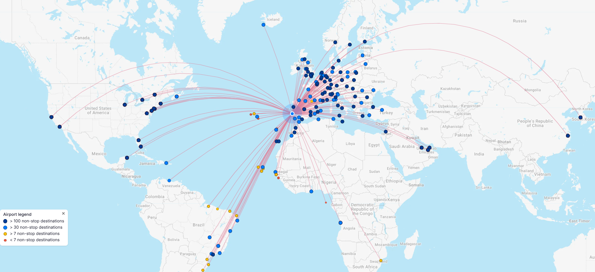Lisbon Airport Flight Connections